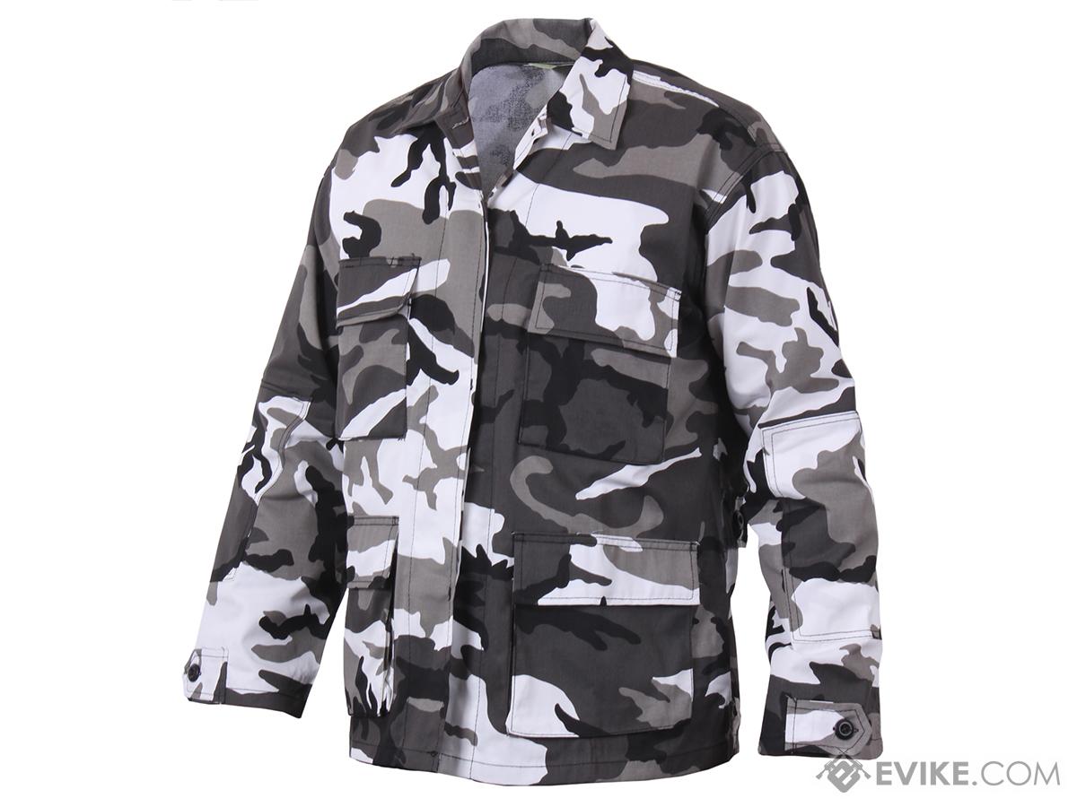 Rothco Poly Cotton Twill BDU Shirt (Color: City Camo / Medium)