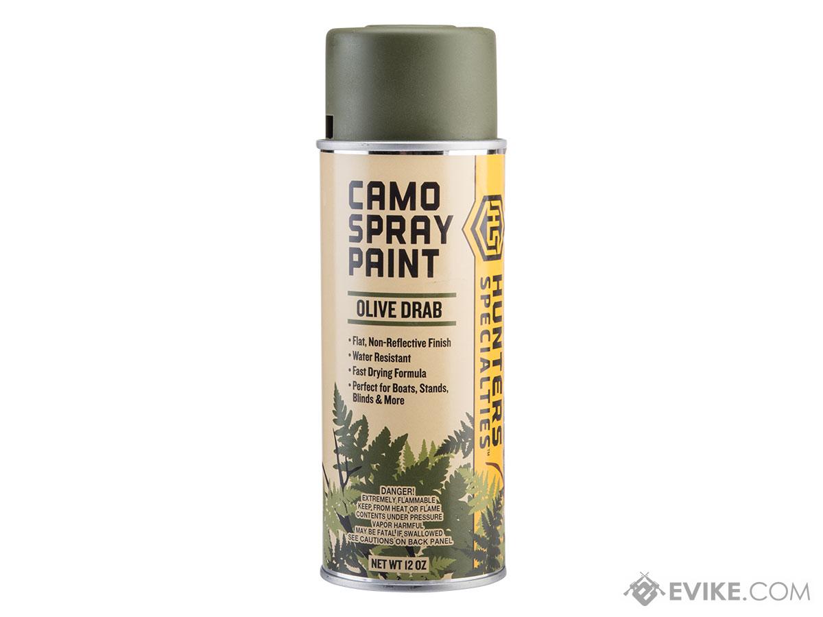 Hunters Specialties Camo Spray Paint (Color: Olive Drab / 12oz)