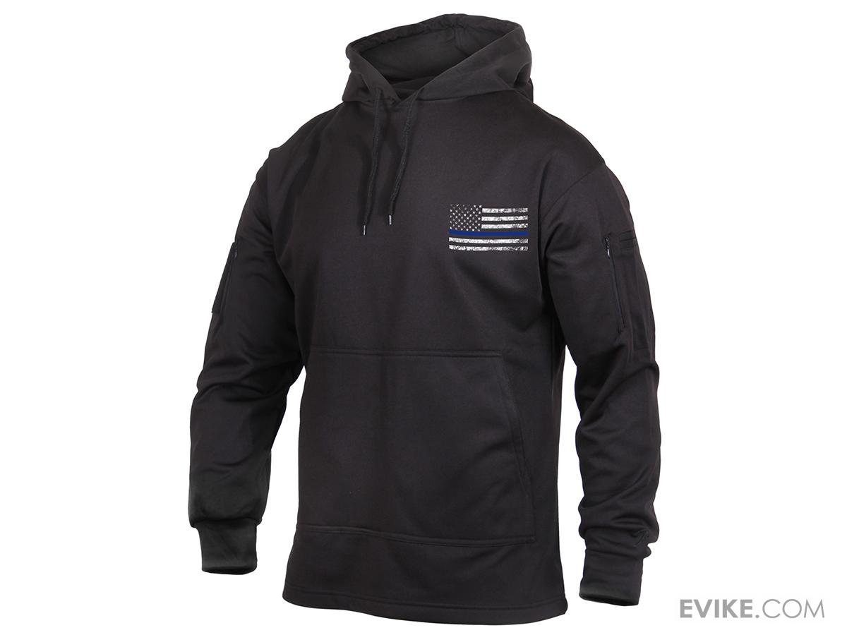 rothco thin blue line concealed carry hoodie
