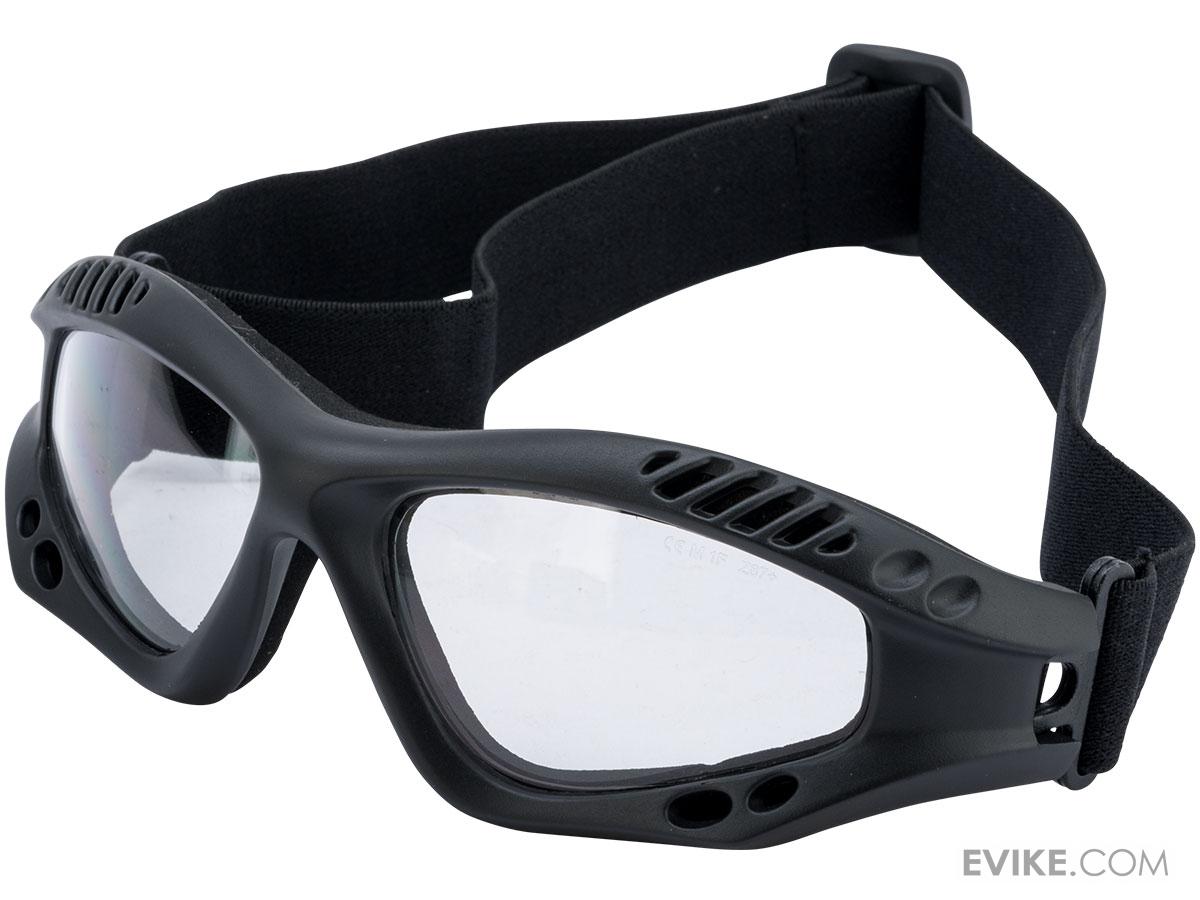 Rothco VenTec ANSI Rated Safety Goggles (Color Black / Clear), Tactical Gear/Apparel, Eye