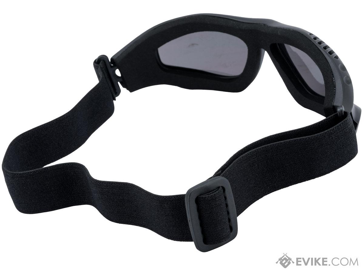 Rothco VenTec ANSI Rated Safety Goggles (Color: Black / Smoke ...
