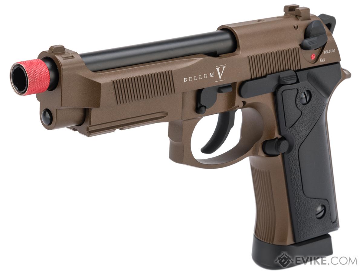 Secutor Arms Bellum Series 92 Gas Blowback Airsoft Pistol (Model: Model V / Bronze)