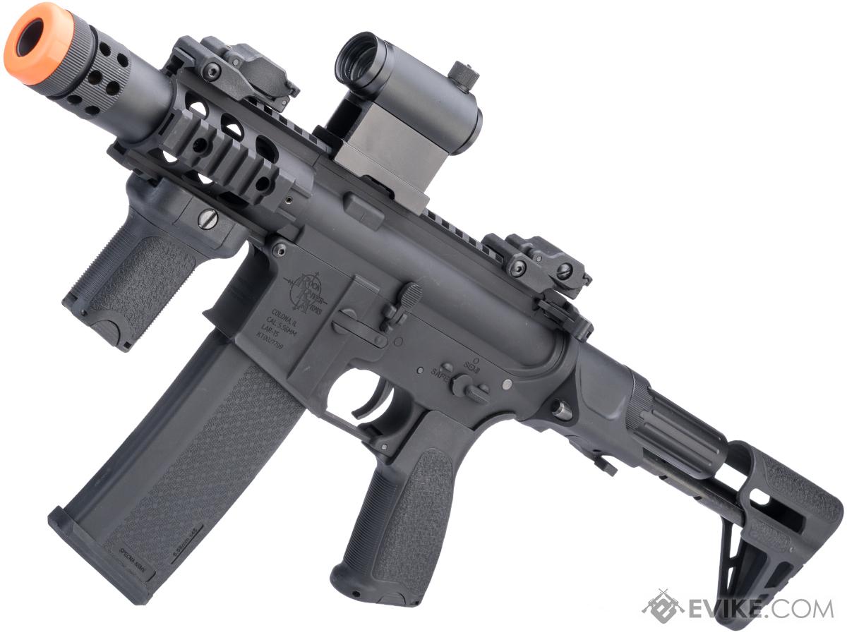 Specna Arms / Rock River Arms Licensed EDGE Series M4 AEG (Model: M4 PDW w/ PDW Stock / Black)