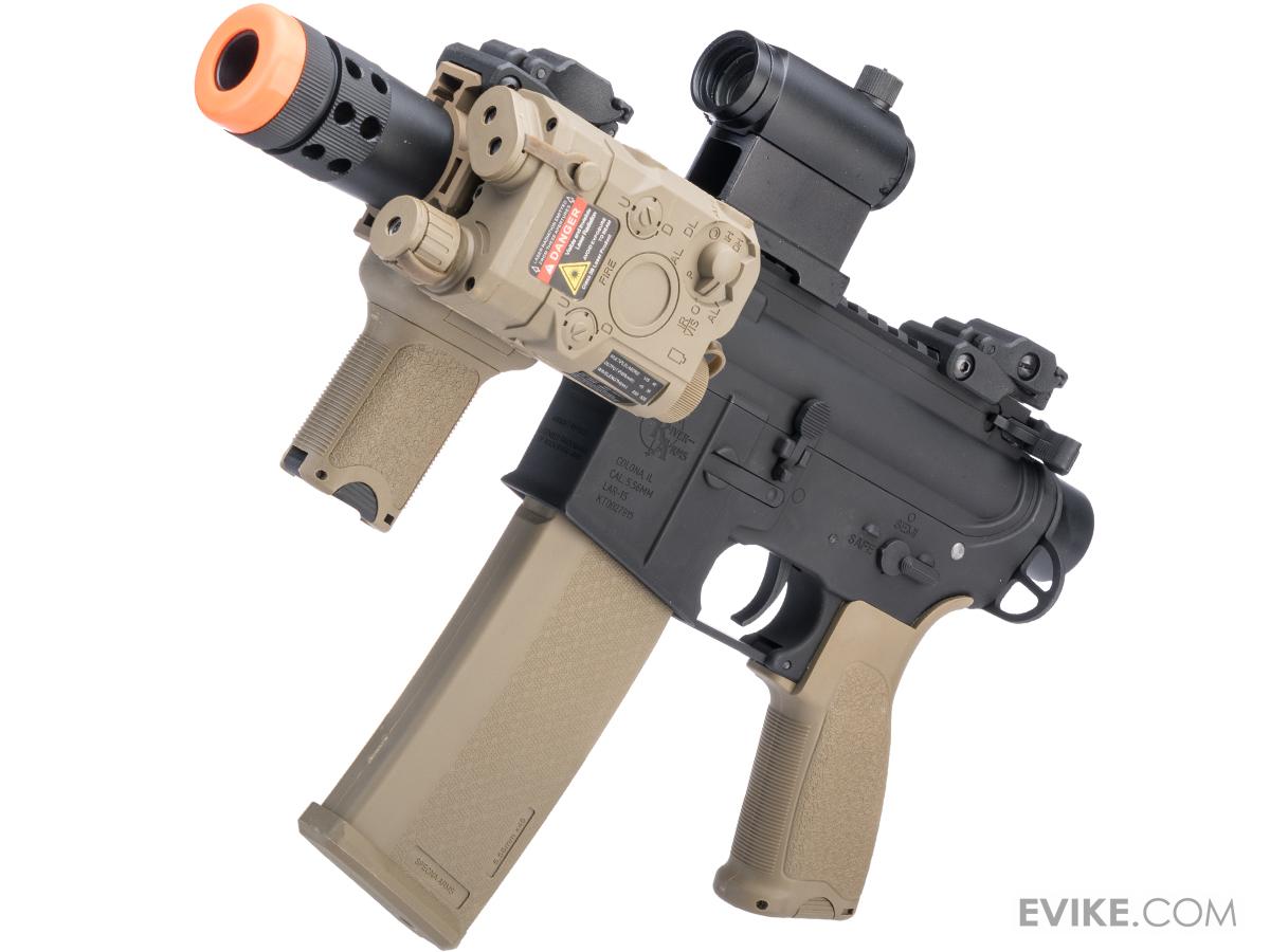 Specna Arms / Rock River Arms Licensed EDGE Series M4 AEG (Model: M4 Pistol / 2-Tone Black & Tan)