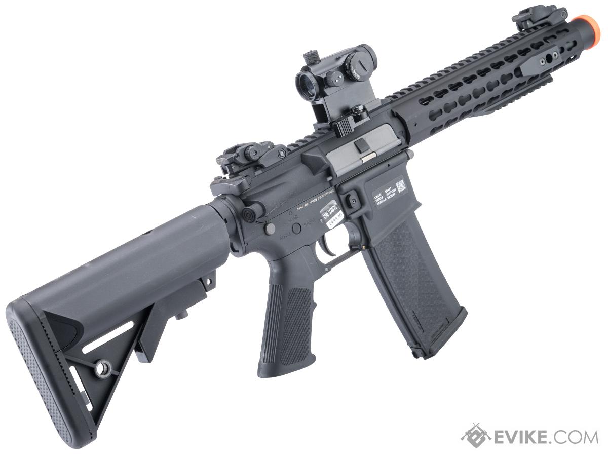AEX Custom BIG RED Specna Arms M4 AEG Rifle CORE Series M4 MLOK Carbine  SA-C24 Black