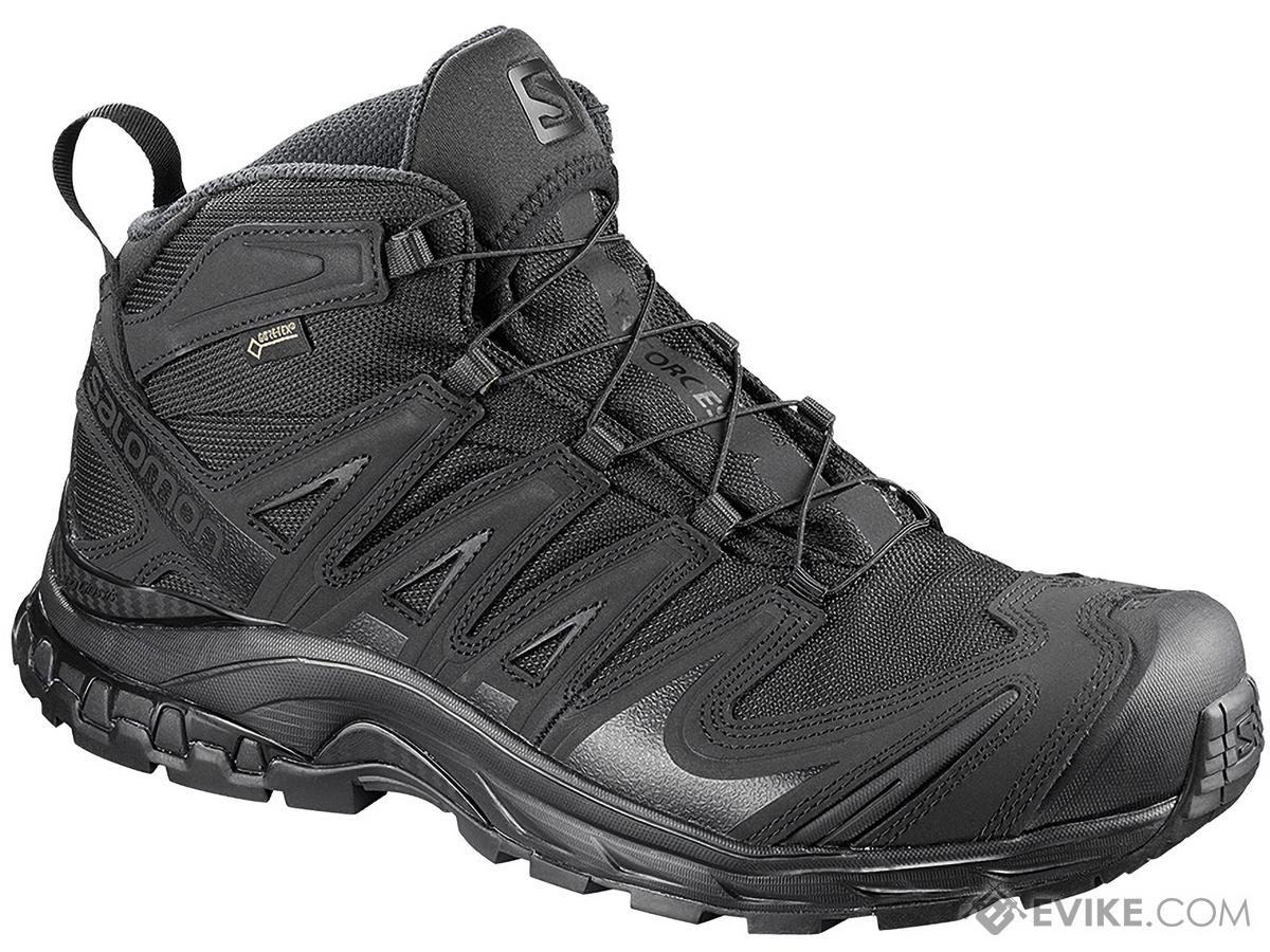 Salomon XA Pro 3D MID Forces 2 Tactical (Color: Black / Size 9.5), Tactical Gear/Apparel, Footwear Evike.com Airsoft Superstore