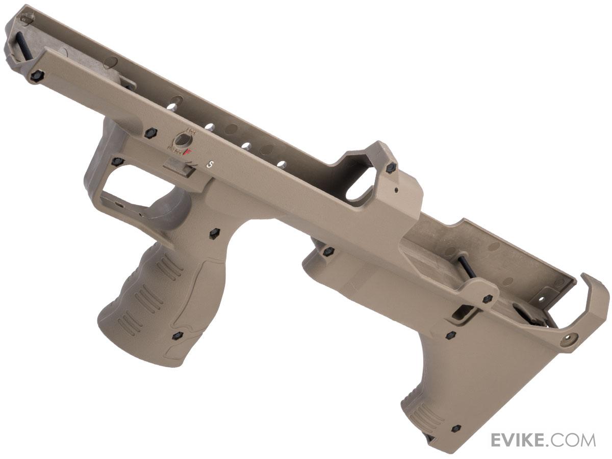 Silverback Airsoft Spare Nylon Stock for Desert Tech SRS-A2 Airsoft Sniper Rifles (Color: Flat Dark Earth / Right-Handed)