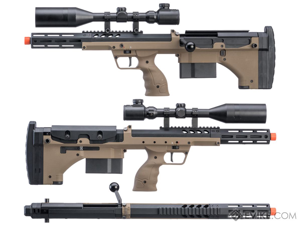 Desert Tech SRSA2 16" Covert Pull Bolt Action Bullpup Sniper Rifle by