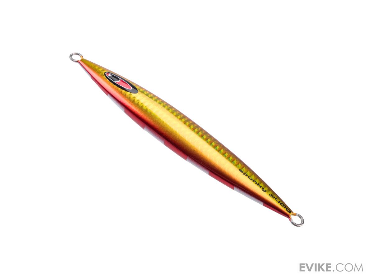 Seafloor Control Spunky Fishing Lure (Color: Gold-Red Zebra Glow