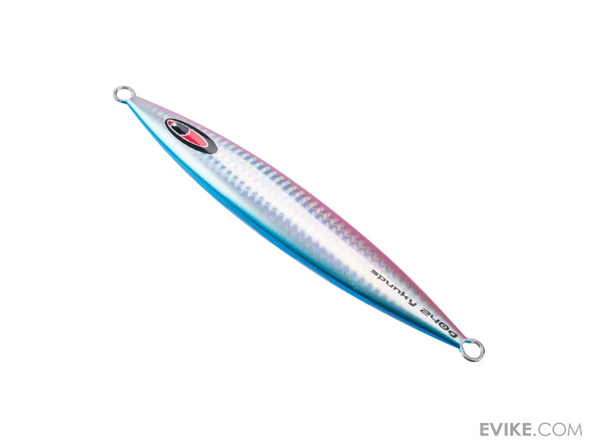 blue shorts colored fishing lures Swim by Psycho Tuna with vivid color combinations for a life Blue Water Candy Mini Jag