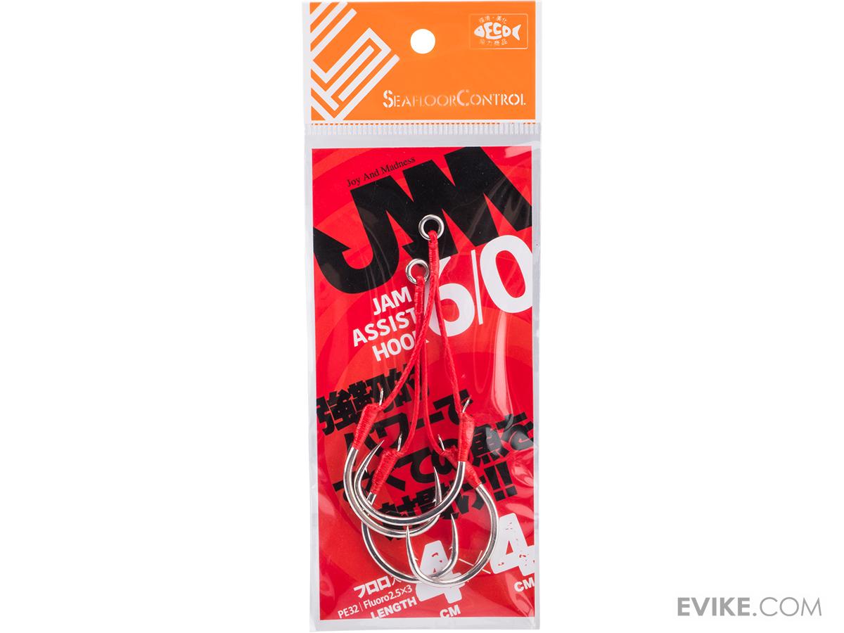 Seafloor Control Slow-Pitch JAM Double Assist Hooks (Size: 6/0 / 2
