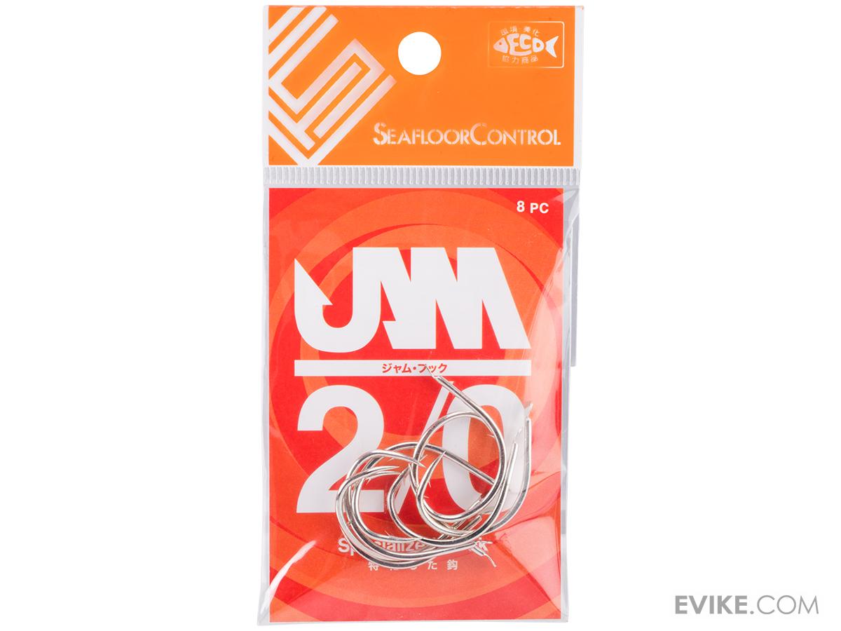 Seafloor Control JAM Flatted Hooks (Size: 2/0 / 8-Pack) | Evike.com