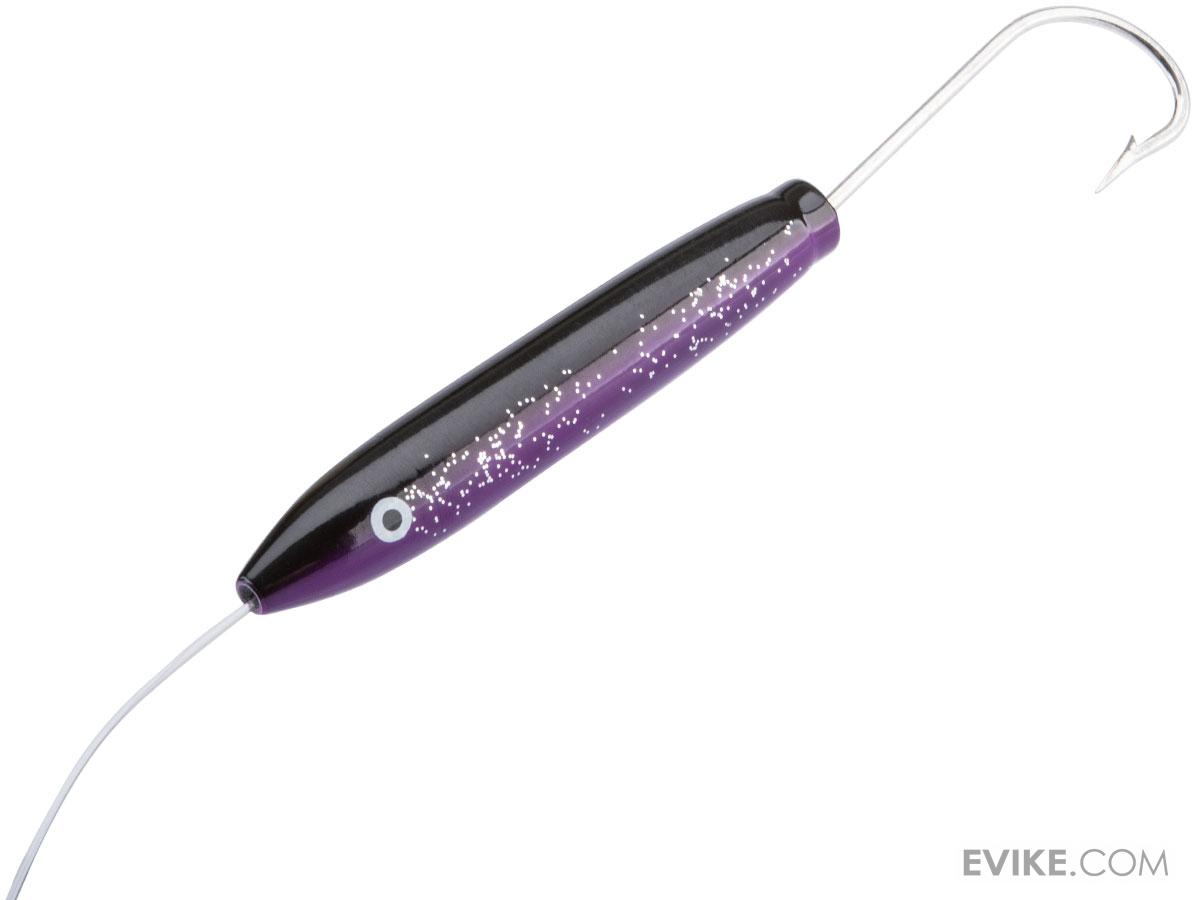 Sea Striker Cedar Plug Fishing Lure (Style Purple / 4" Rigged), MORE, Fishing, Jigs & Lures