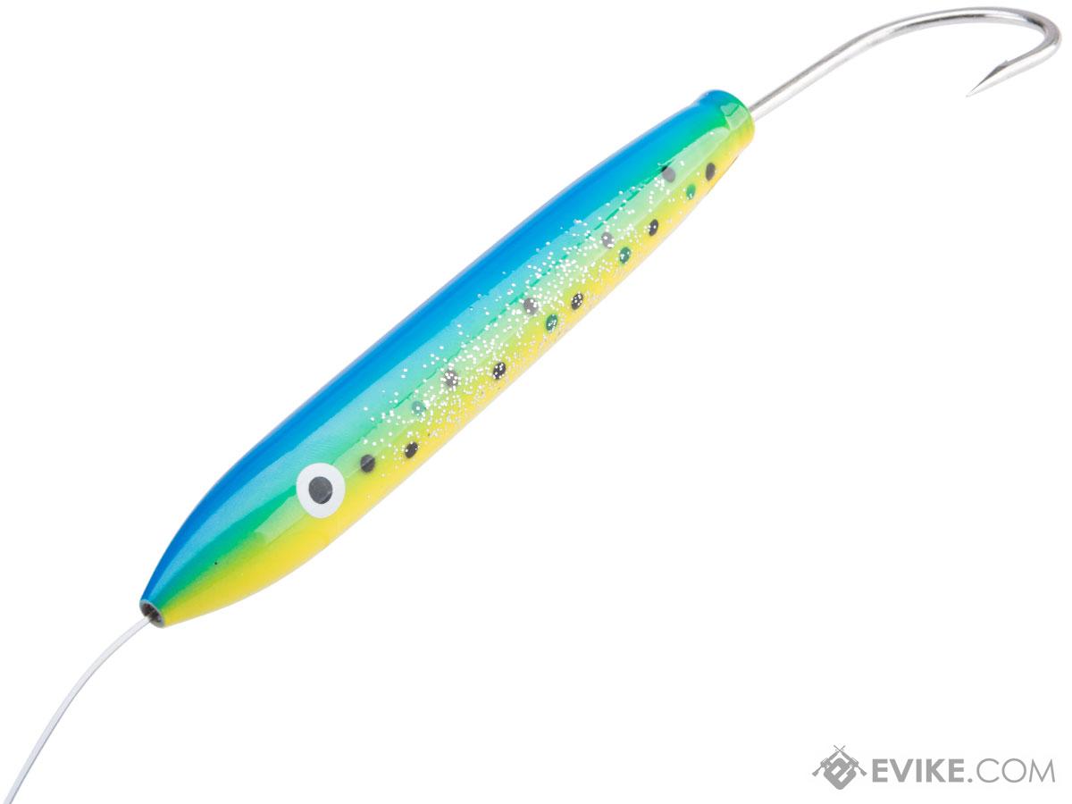 Sea Striker Cedar Plug Fishing Lure (Style BlueGreen / 6" West Coast