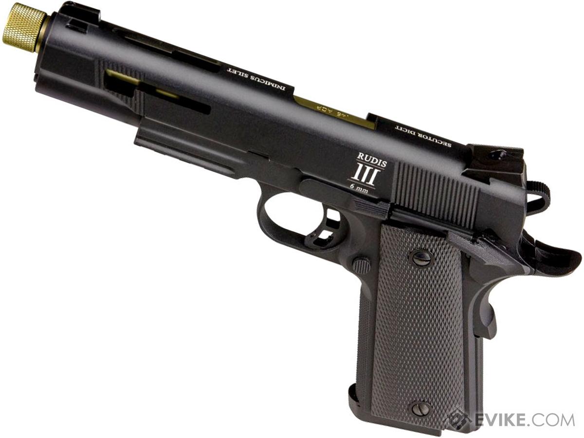 Secutor Arms Rudis Series 1911 Gas Blowback Airsoft Pistol (Model: Model III)