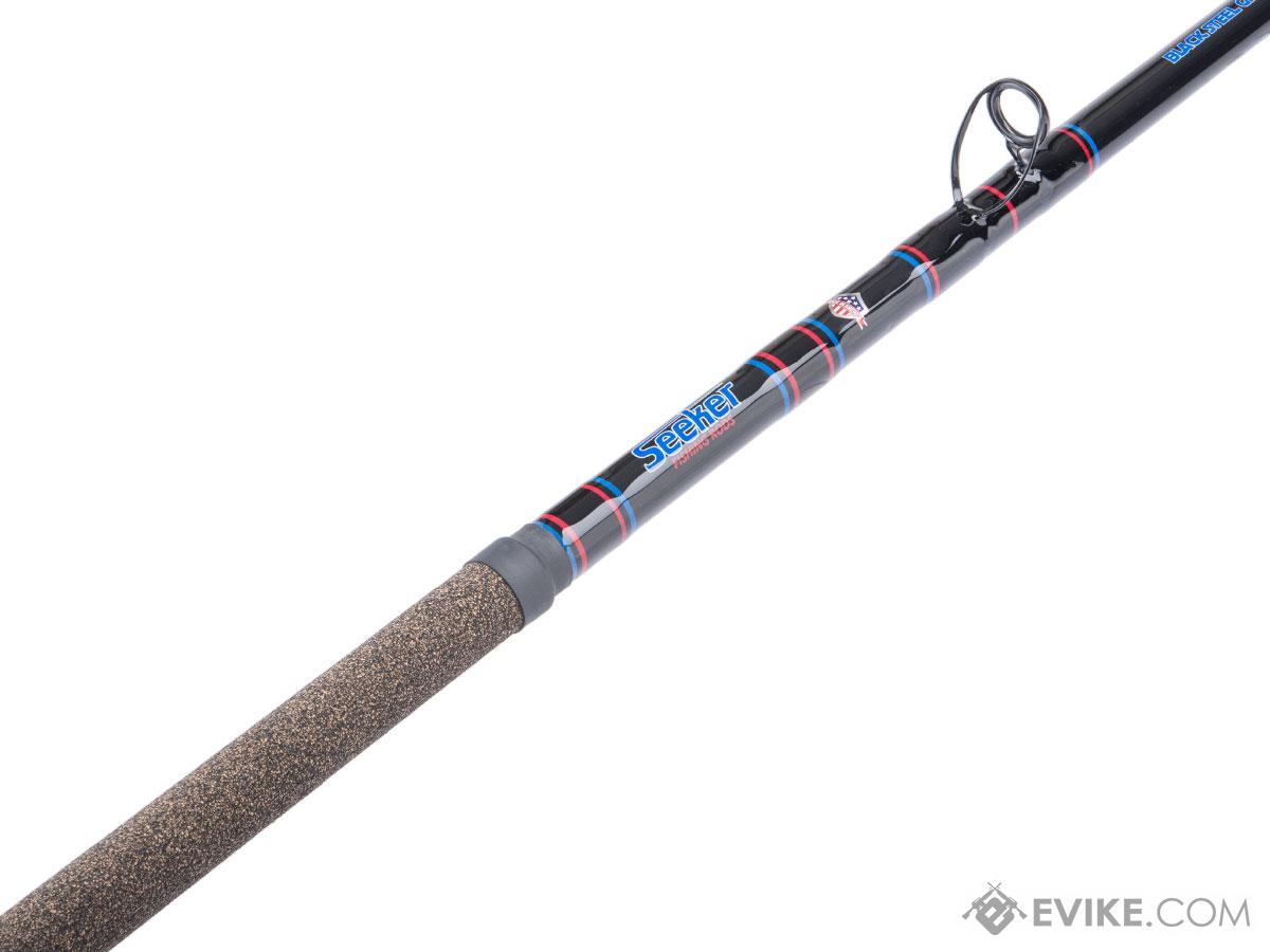 Seeker Black Steel Graphite Fishing Rod (Model: Casting / G95)