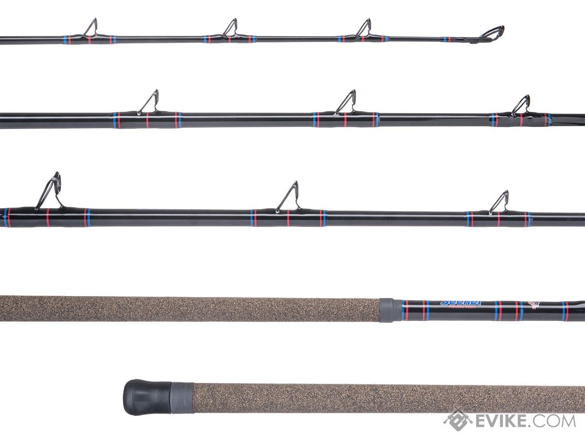 Seeker Black Steel Graphite Fishing Rod (Model: Casting / G95)