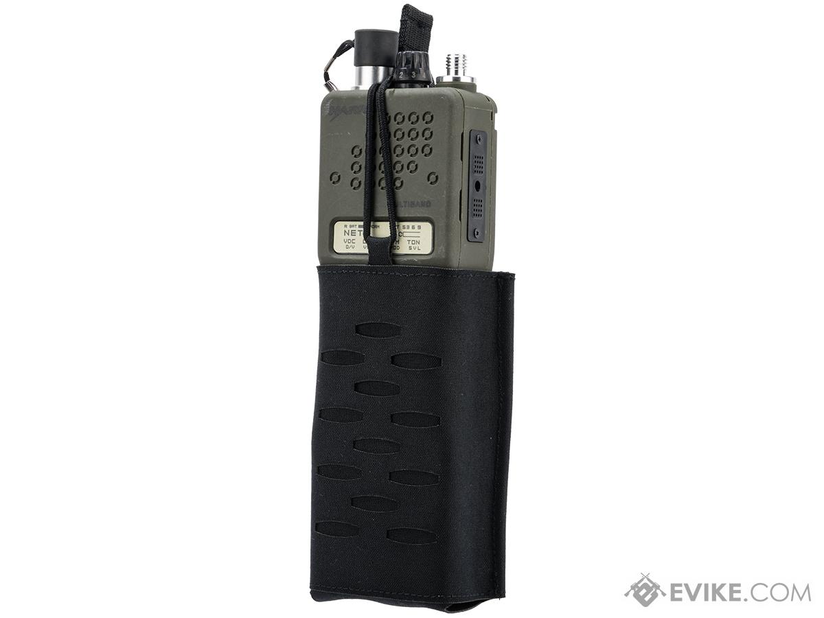 Sentry Staggered Column Radio Pouch (Color: Black)