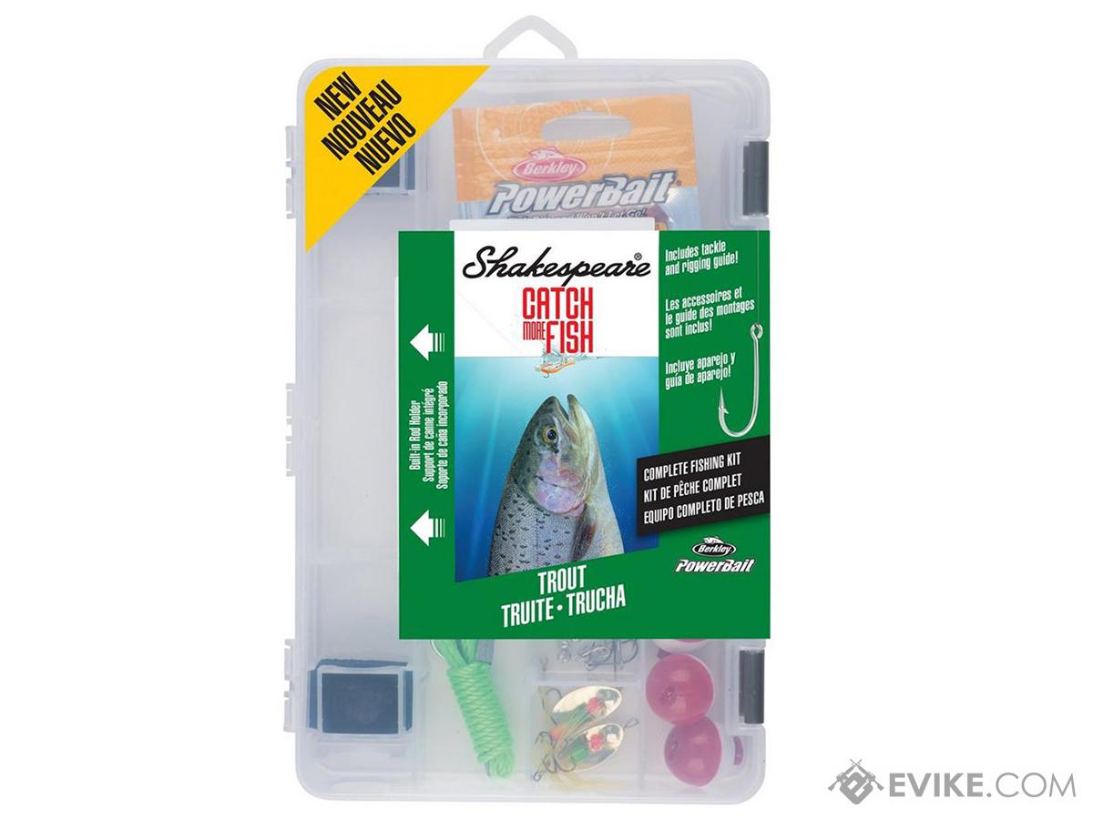 Shakespeare Catch More Fish™ Tackle Box Kit (Model: Trout), MORE