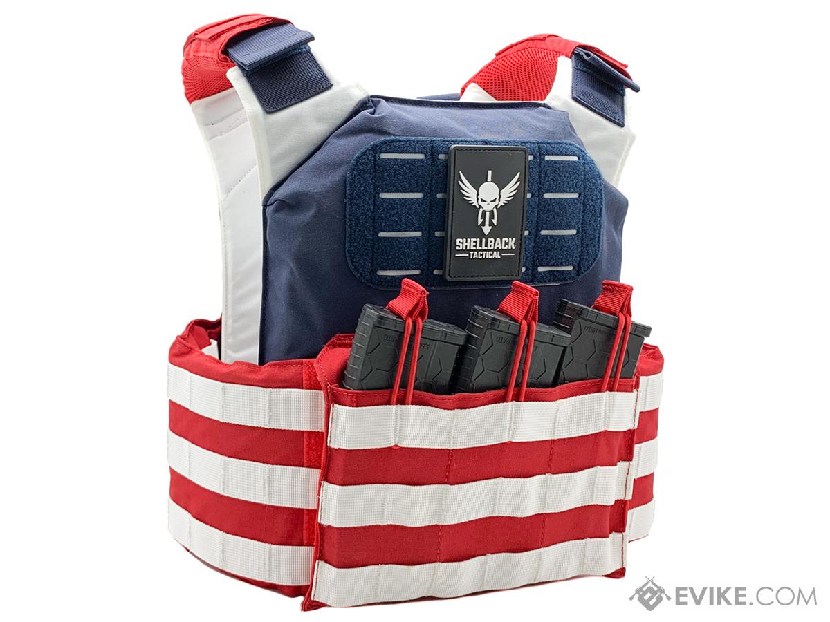 Shellback Tactical Stars and Stripes Plate Carrier