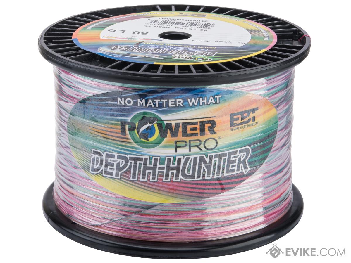 PowerPro Depth-Hunter Multi-Colored Braided Fishing Line