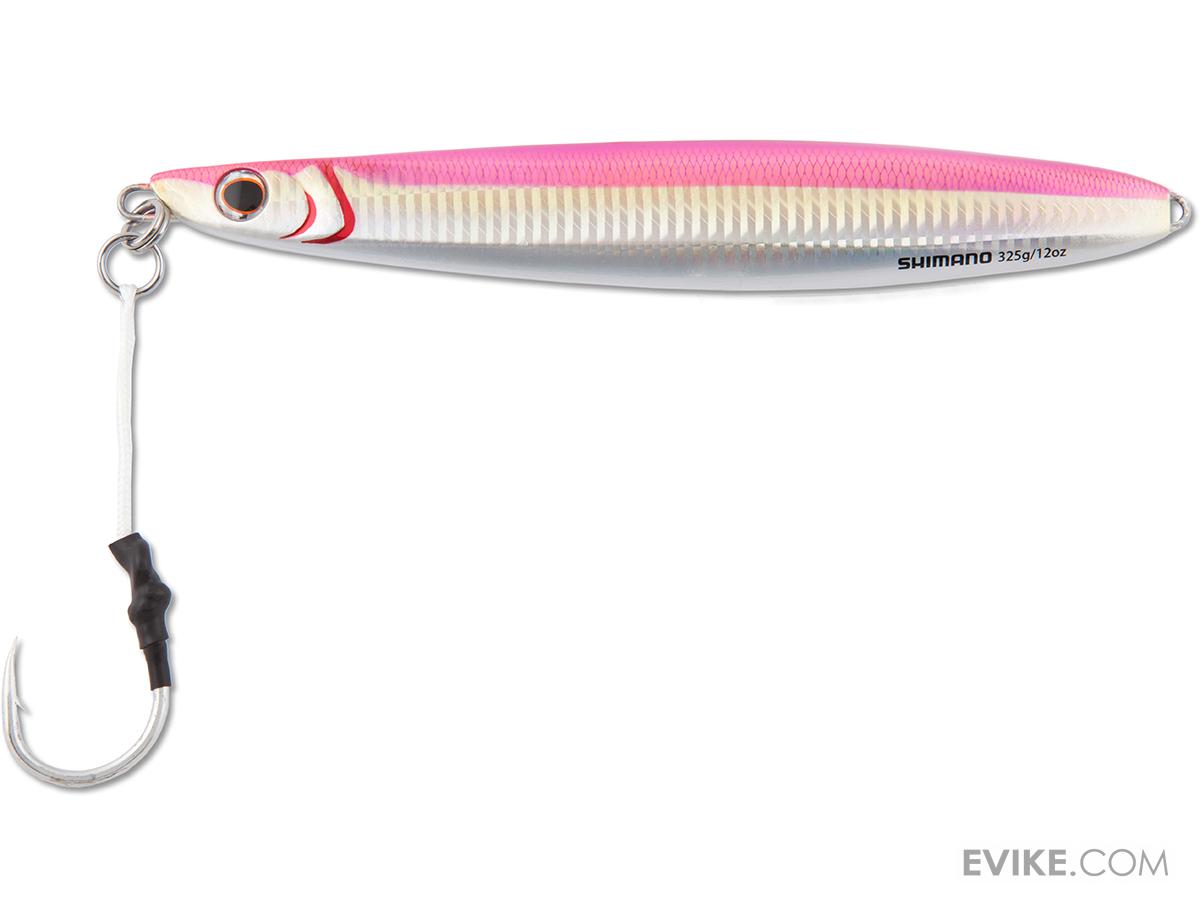 Shimano Butterfly Flat Side Jig (Color Pink Silver / 168g / 7/0 Hook