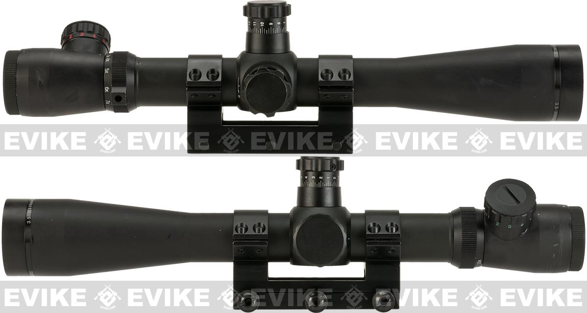 Matrix 3.510x40 Illuminated Scope Set with Lens Covers and QD Scope