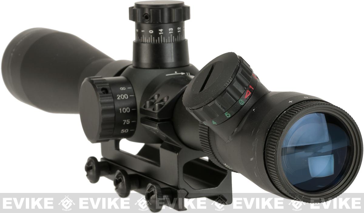 Matrix 3.510x40 Illuminated Scope Set with Lens Covers and QD Scope