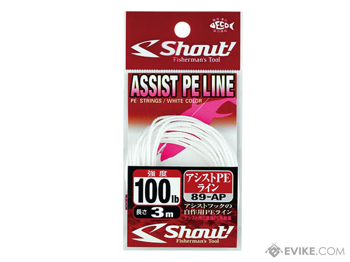 Shout! Fisherman's Tackle White Assist Line (Weight: 300lb)