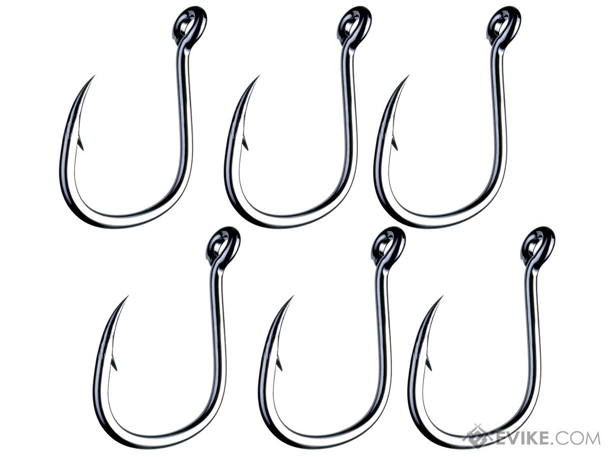 Shout! Fisherman's Tackle Kudako Hook (Size: 1/0 / Silver)