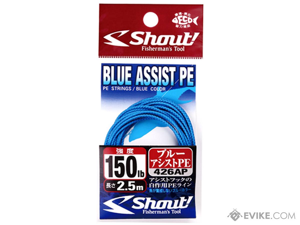 Shout! Fisherman's Tackle Blue Assist Line (Weight: 300lb)