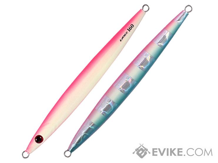 Shout! Fisherman's Tackle Lance Fishing Jig (Color: Blue Pink Zebra Glow / 250g)