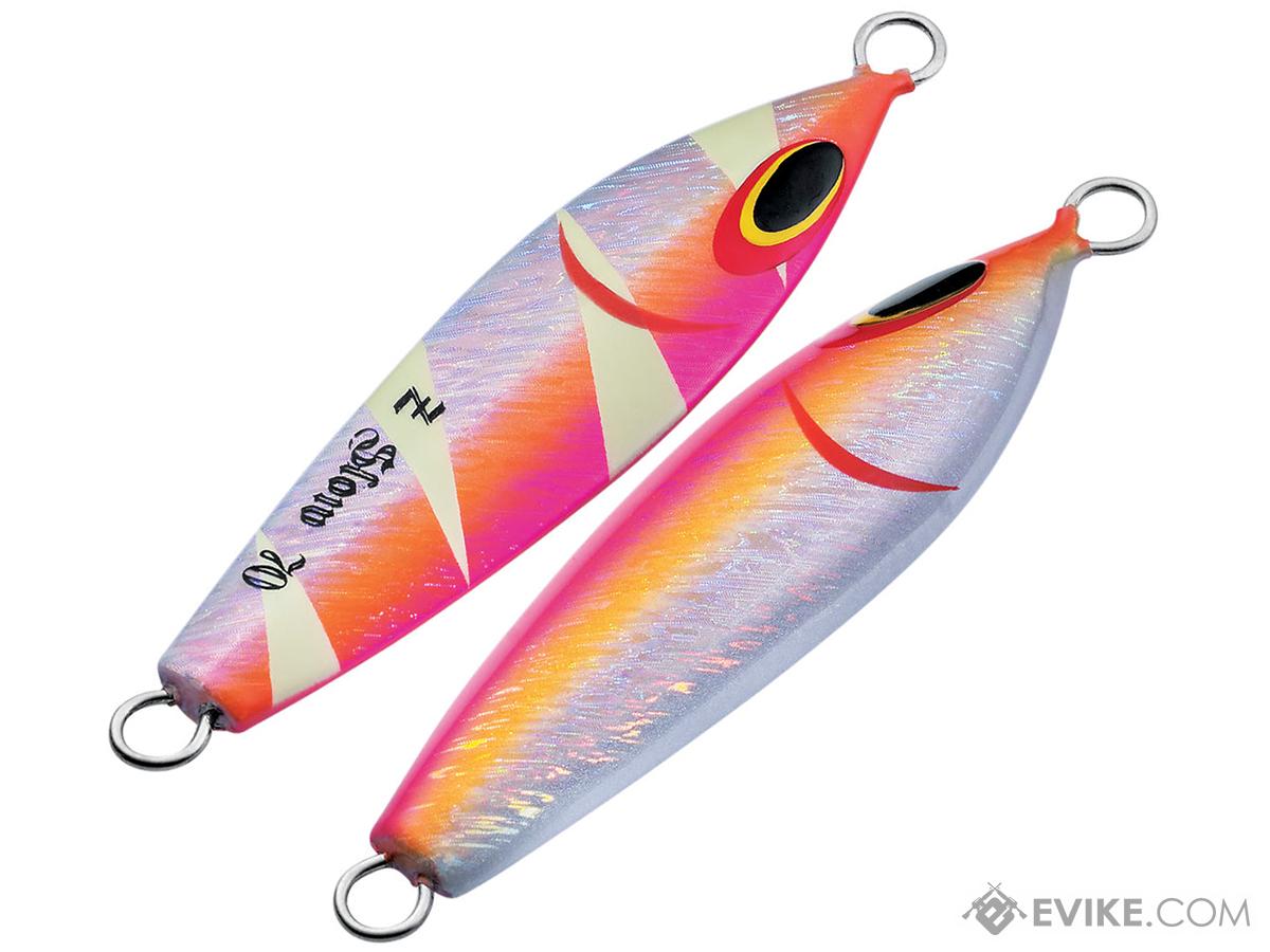 Sea Falcon Z Slow Deep Sea Fishing Jig (Model: Lightning Glowing Pink / 150g)