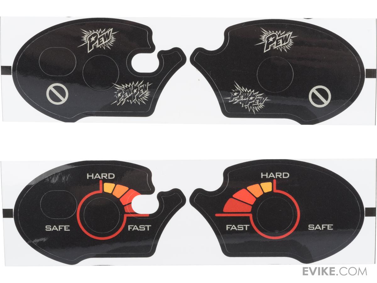 Strike Industries AR Lower Receiver Selector Stickers, Accessories