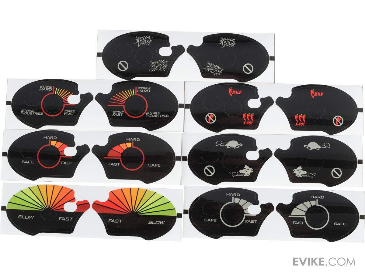 Strike Industries AR Lower Receiver Selector Stickers, Accessories