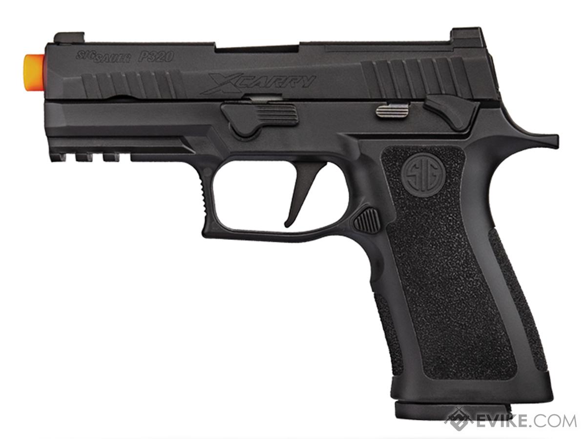 SIG Sauer ProForce P320 XCARRY Airsoft GBB Pistol (Model: Black / Green Gas / Gun Only)