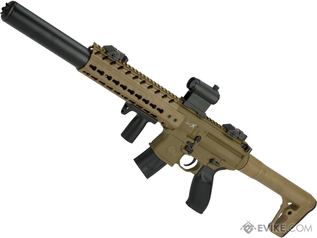 SIG Sauer MCX ASP Co2 Powered .177 cal Semi-Automatic Airgun (Color: Flat Dark Earth)