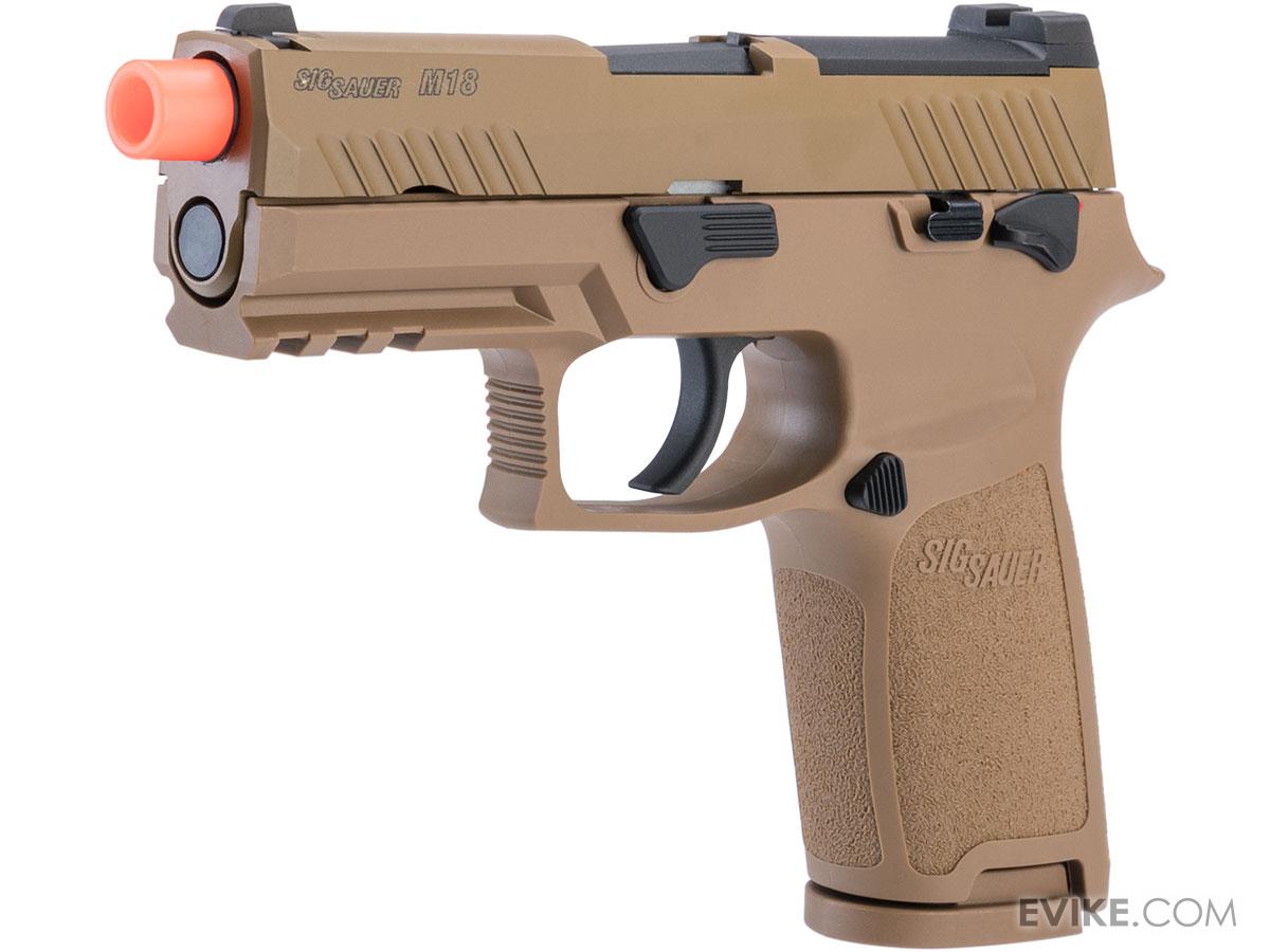 SIG Sauer ProForce P320 M18 MHS Airsoft GBB Pistol (Model: Tan / Green Gas)