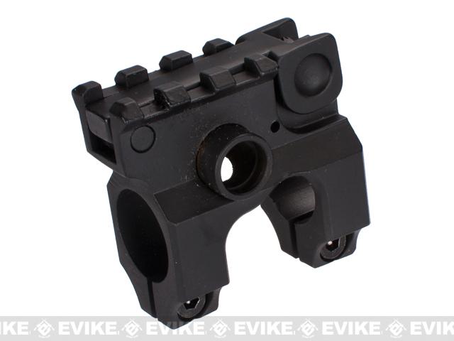 Flip up Front Sight Tower for M4 / M16 Series Airsoft AEG Rifles ...
