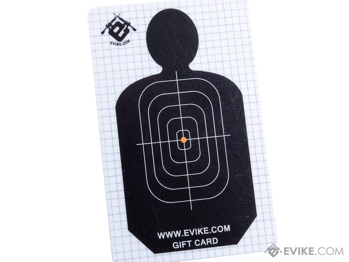 Evike.Com Gift Card - The Perfect Gift (Theme: Silhouette Target / $50)