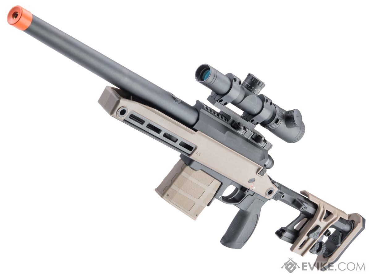 Silverback Airsoft TAC-41 A Aluminum Chassis Bolt Action Sniper Rifle (Color: Flat Dark Earth)