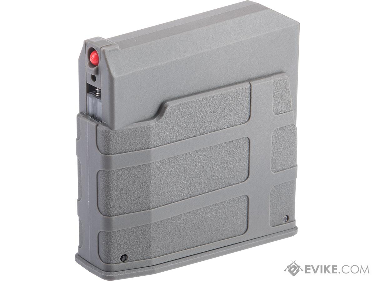 Silverback Airsoft 110rd Long Magazine for TAC-41 Airsoft Sniper Rifles (Color: Wolf Grey)