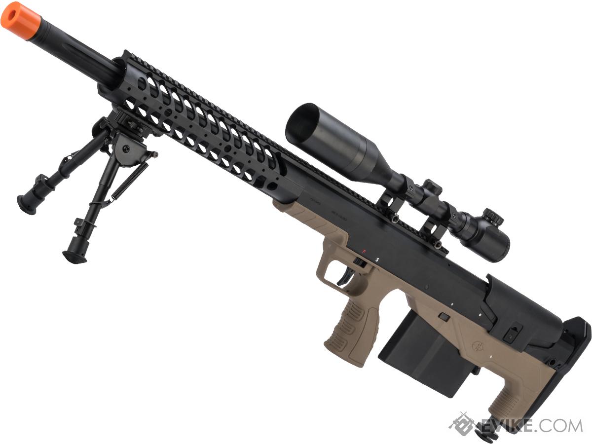 Rifle Sniper Airsoft Silverback HTI .50 BMG 6mm - Preto - Airsofts Brasil