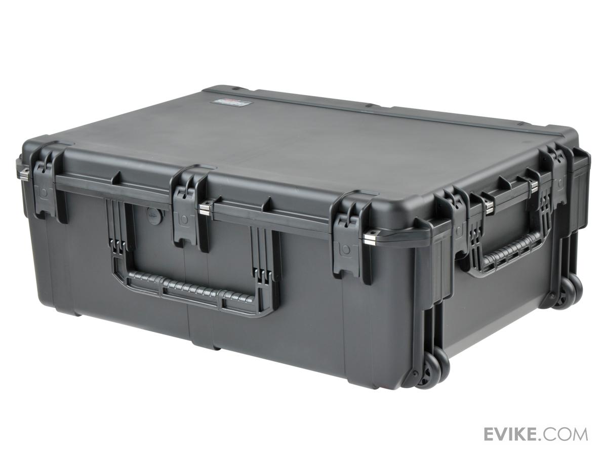 SKB iSeries 342412 Wheeled Waterproof Case w/ Cubed Foam, Tactical Gear/Apparel, Gun Cases