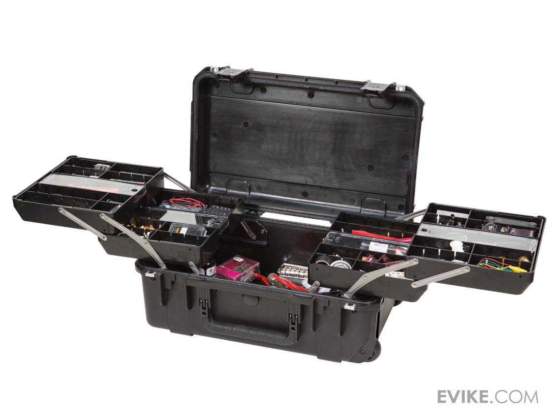 fishing tackle box on wheels