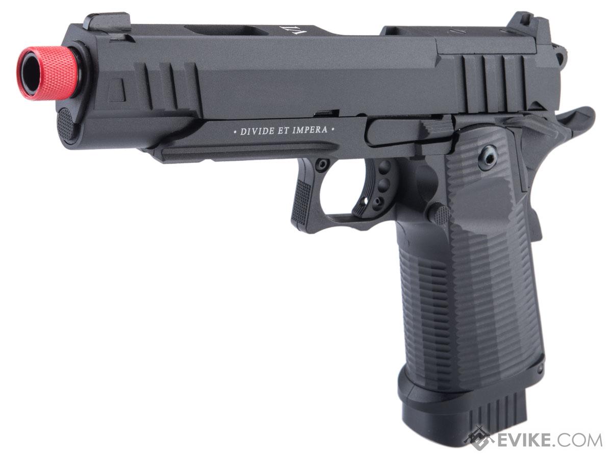Secutor Arms Ludus Series Hi-Capa Gas Blowback Airsoft Pistol (Model: Model VI / Black)