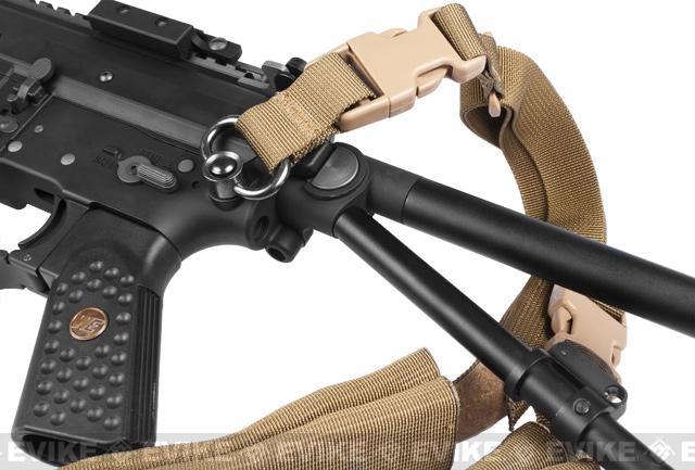 Matrix High Speed Single-Point Bungee Sling w/ QD Swivel - (Dark Earth ...