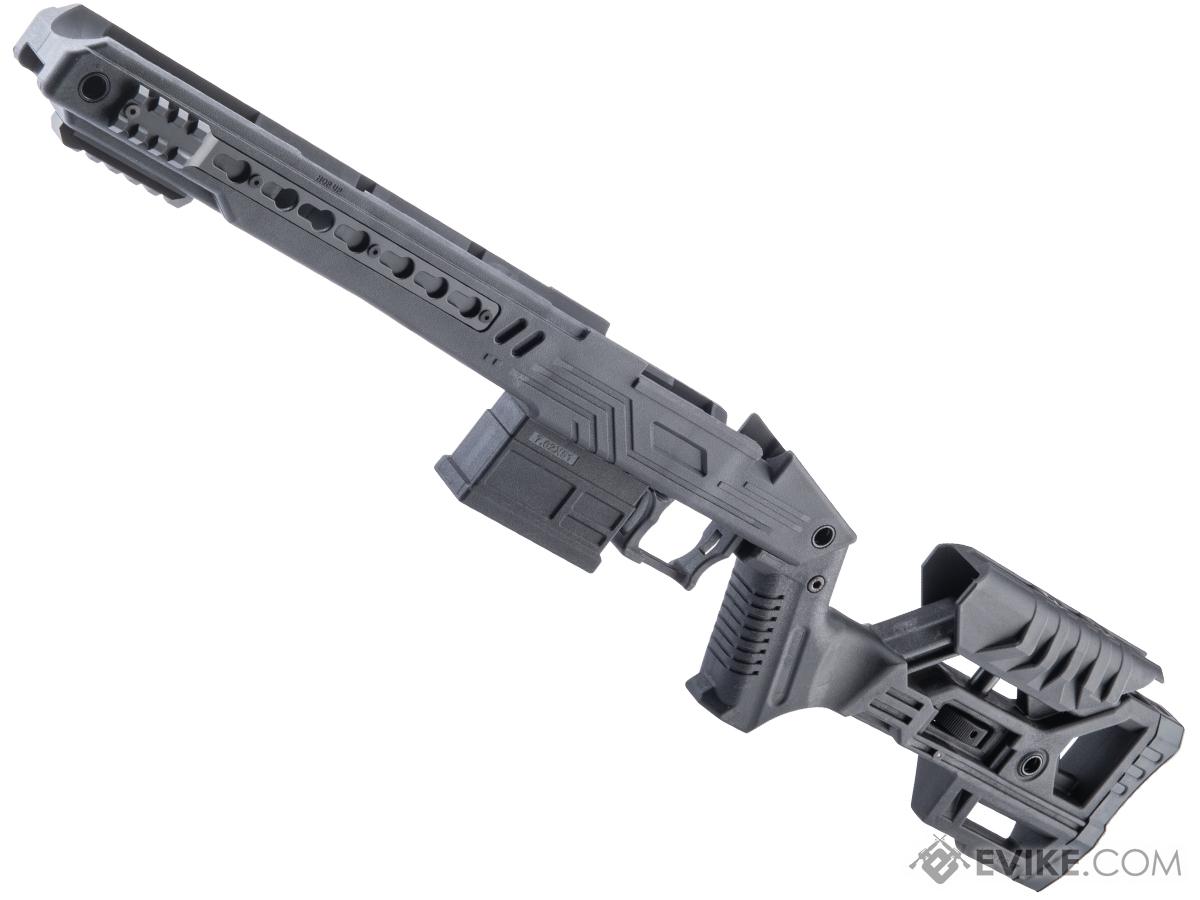 Slong Airsoft Tactical Stock for Tokyo Marui VSR-10 Airsoft Sniper Rifles (Color: Black)