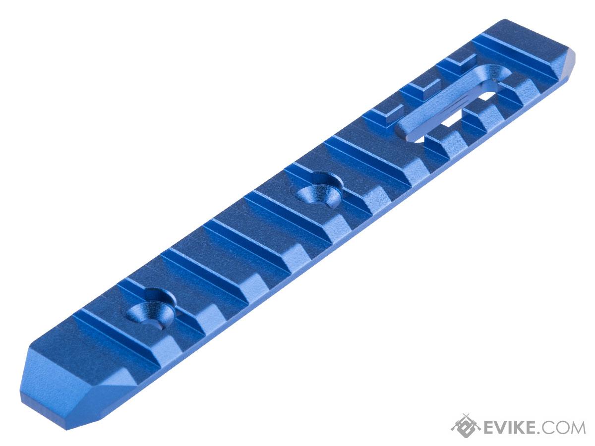 Slong Airsoft CNC Aluminum M-LOK Rail Segment (Model: 11 Slot / Blue)