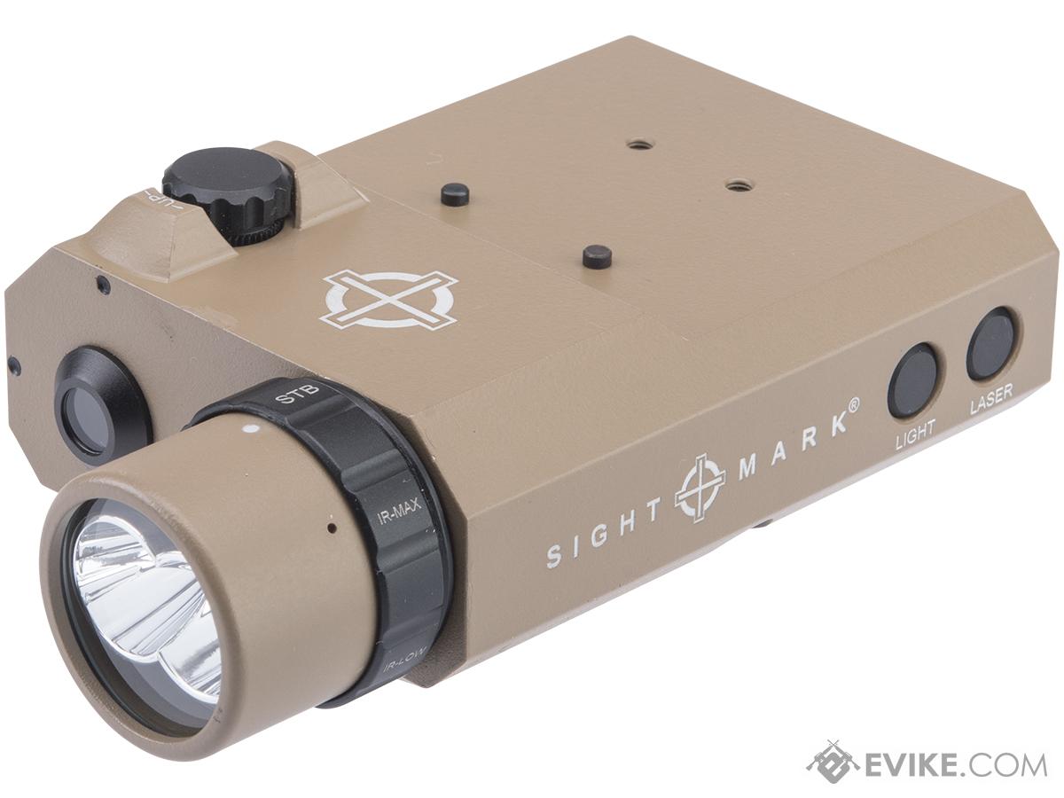 Sightmark LoPro Combo Flashlight w/ Green Laser & IR (Color: Dark Earth)
